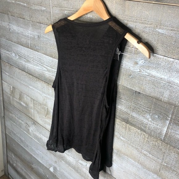 Chaser XS gold pineapple burnout flowy lightweight tank top - Picture 5 of 5